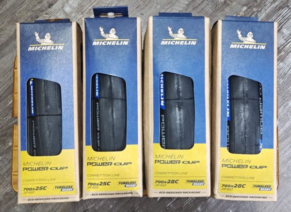 米其林 Power cup TLR 700x25c，28c 公路車 無內胎