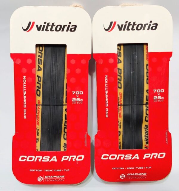 Vittoria Corsa Pro 一級公路車 無內胎 TLR 700 x26c [一條價]